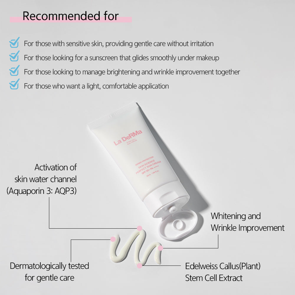La DeRMa SKIN SCIENCE PERFECT SUN CREAM