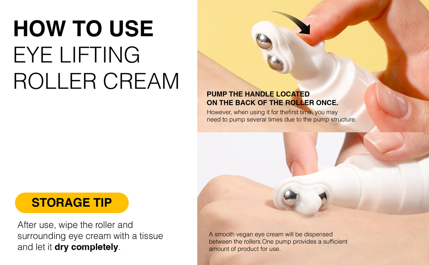 EYE LIFTING ROLLER CREAM