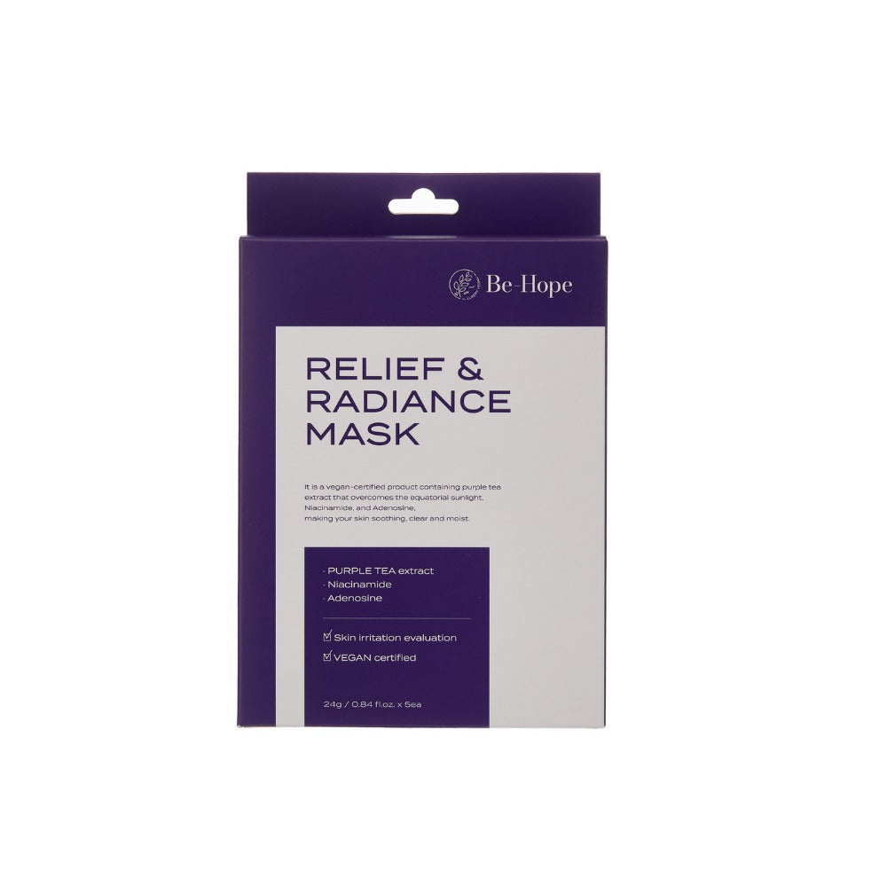 LUXURY VEGAN RELIEF RADIANCE MASK